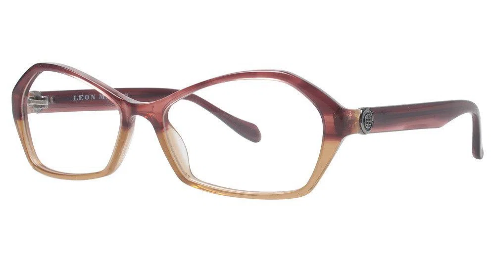 Leon Max LM4002 Eyeglasses - Brown Fade - view 9